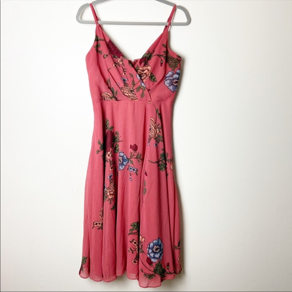 Lulus Fit and Flare Knee Dress